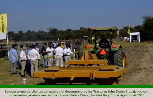 Extraordinaria capacitaci n de Tractores en el Chaco Kurosu